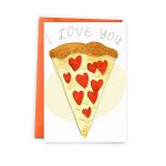 Pizza Love Card