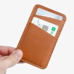 Leather card holder