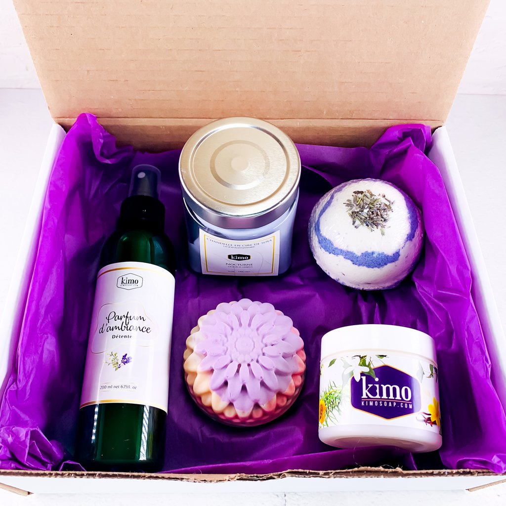 Lavender gift box