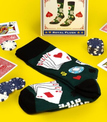Royal Flush Poker socks