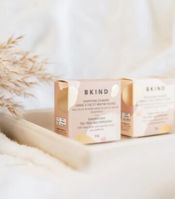 BKIND shampoo bars and conditioner