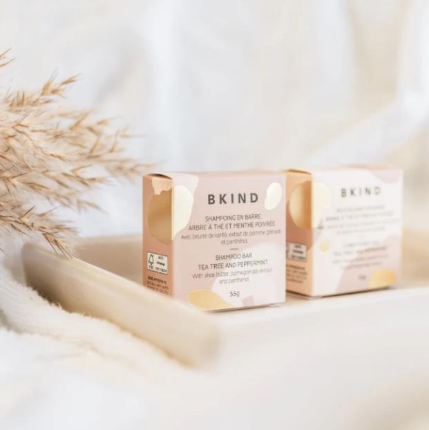 BKIND shampoo and conditioner bars