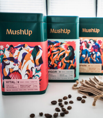 Mushroom coffee trio – MushUp