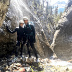 Heart Creek Canyon 2 person canyoning experience