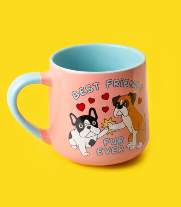 Best friends fur-ever mug