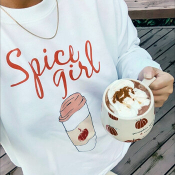 Pumpkin spice girl – Crewneck