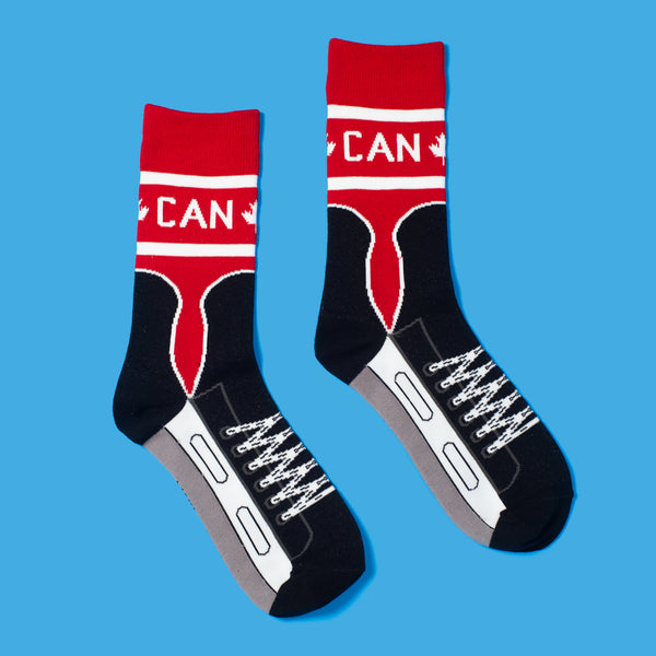 Canadian hockey skate socks