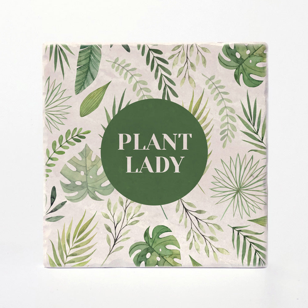 Plant lady coaster