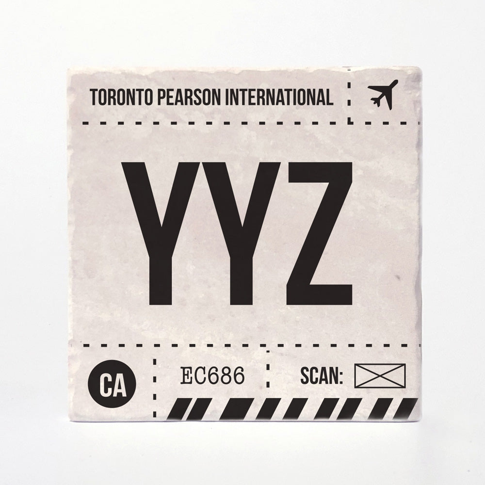 Toronto airport code coaster