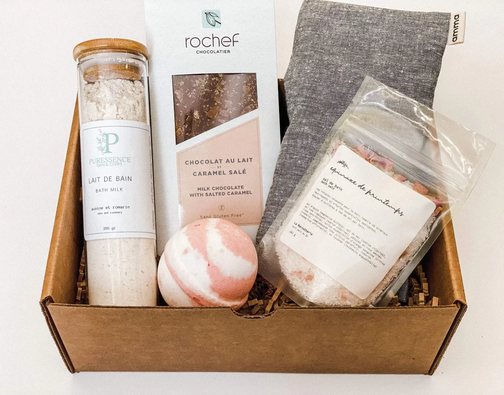 Wellness gift ideas giftbox