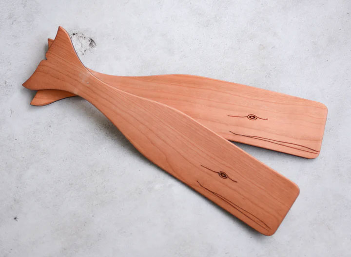 These Whale tail tongs are perfect as housewarming gift ideas
