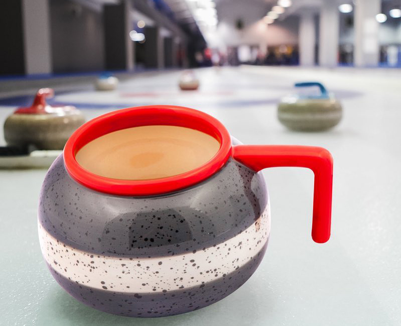 curling mug