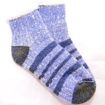 Colourful Thermal Alpaca Slipper Socks