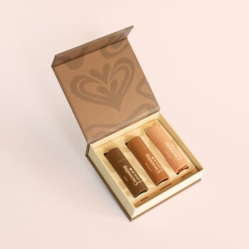 Latte lovers Lip balm set