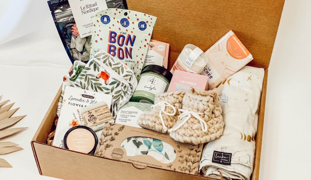 Baby box for baby showers