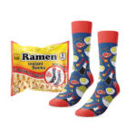 Instant Ramen Noodle Socks