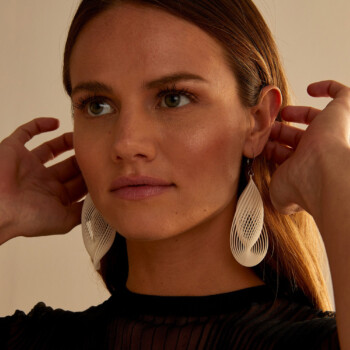 Oasis 3D earrings