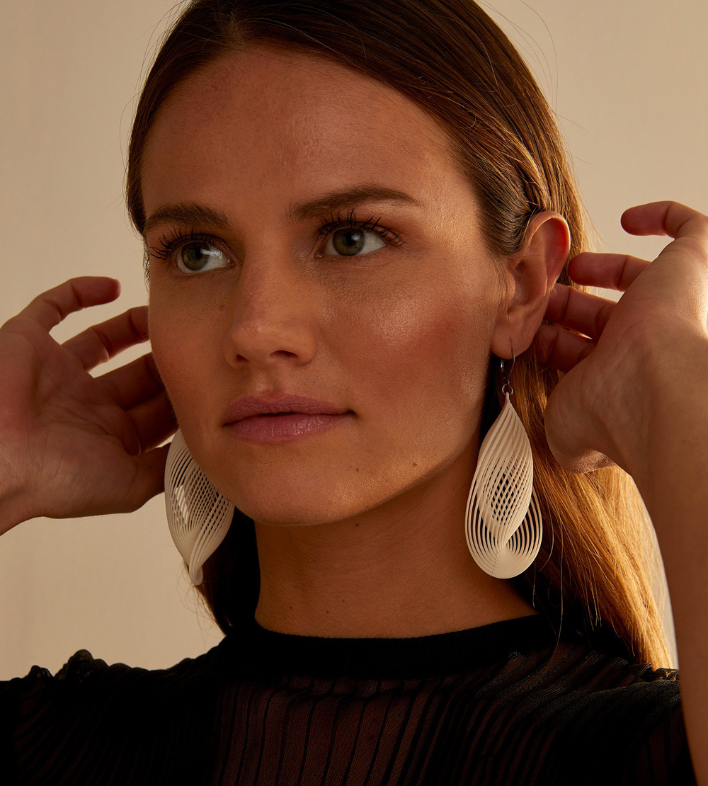 Oasis 3D earrings