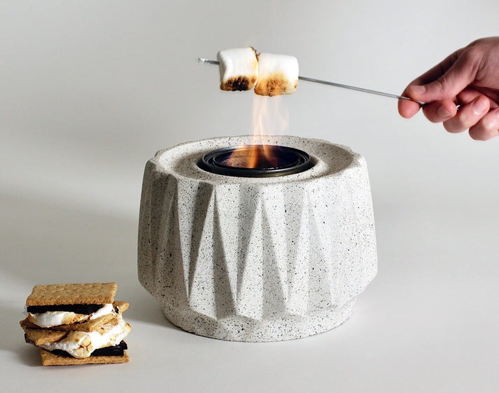 Make some S'mores with this tabletop fire