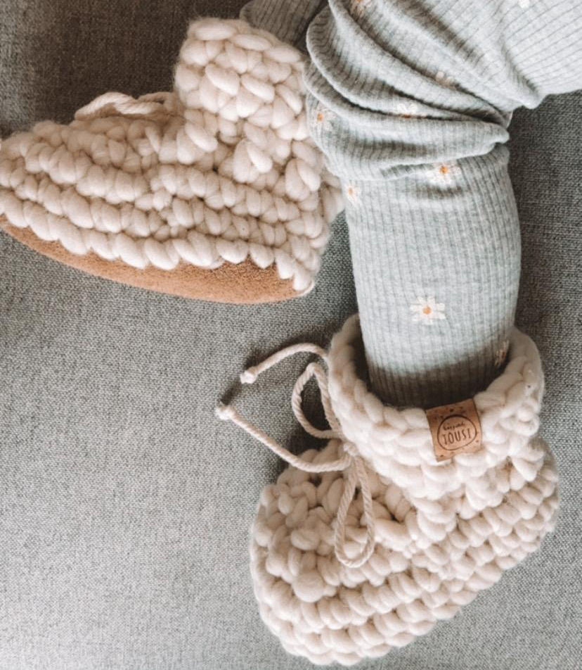 Slippers to offer as baby gift