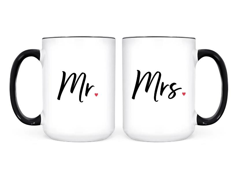 Mugs for wedding gift ideas