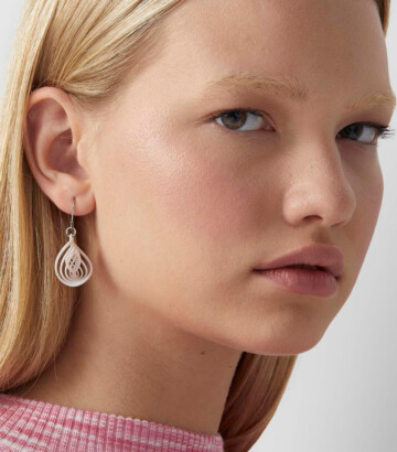 Nebula 3D earrings