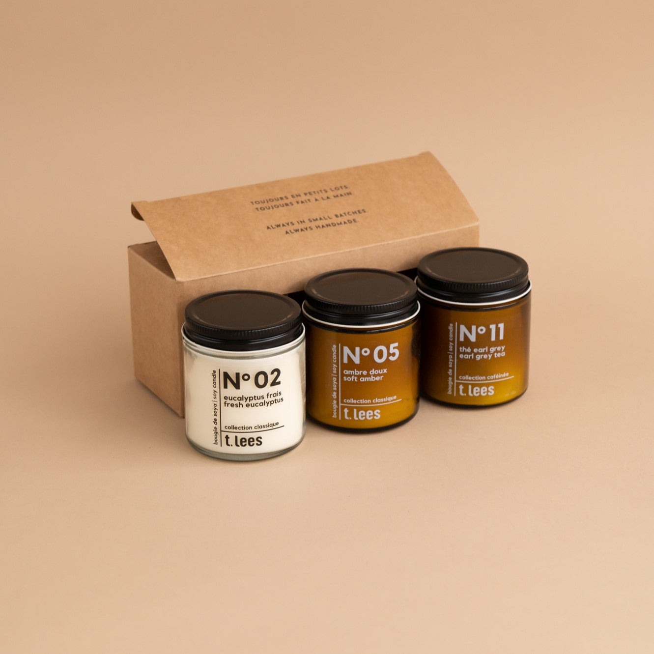 Candles trio gift set