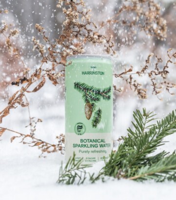 Mild spruce sparkling water