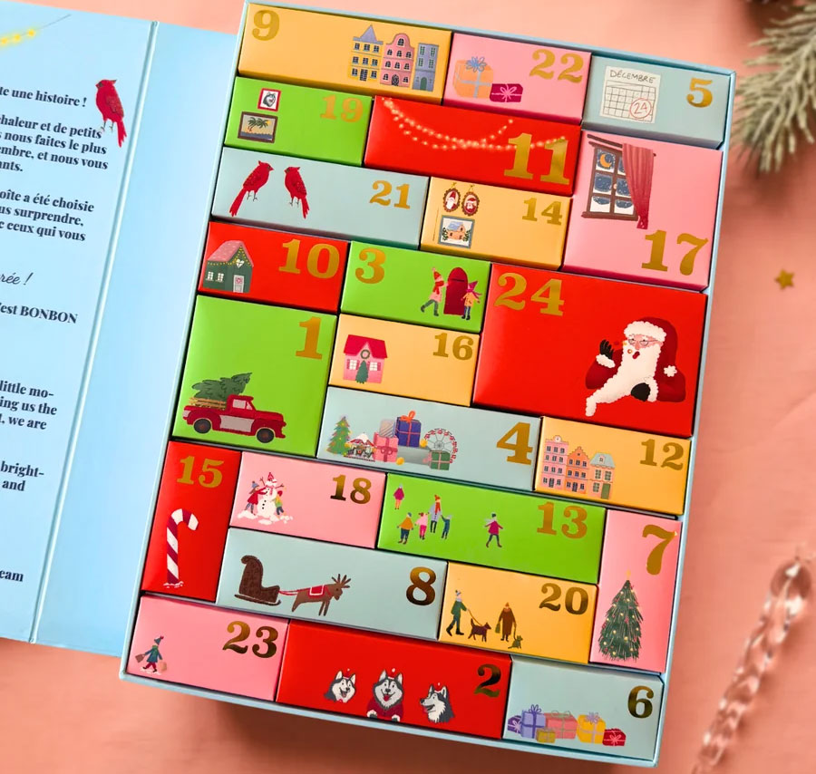 Candy Christmas Advent Calendar