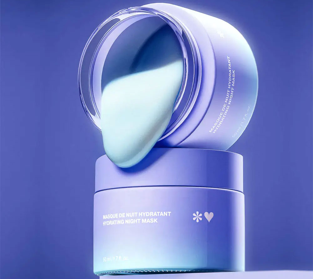 Moisturizing night mask is the perfect skincare for grandma