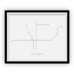 Metro Map Print