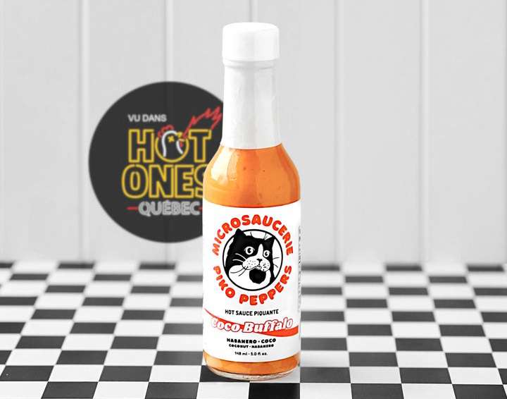 Coco Buffalo Hot sauce from Piko Peppers
