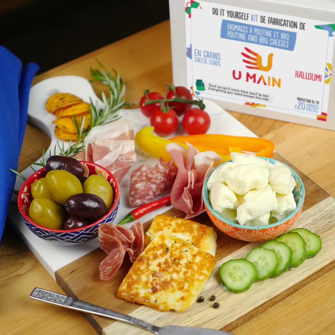 Cheese Kit – Halloumi & Cheese Curd