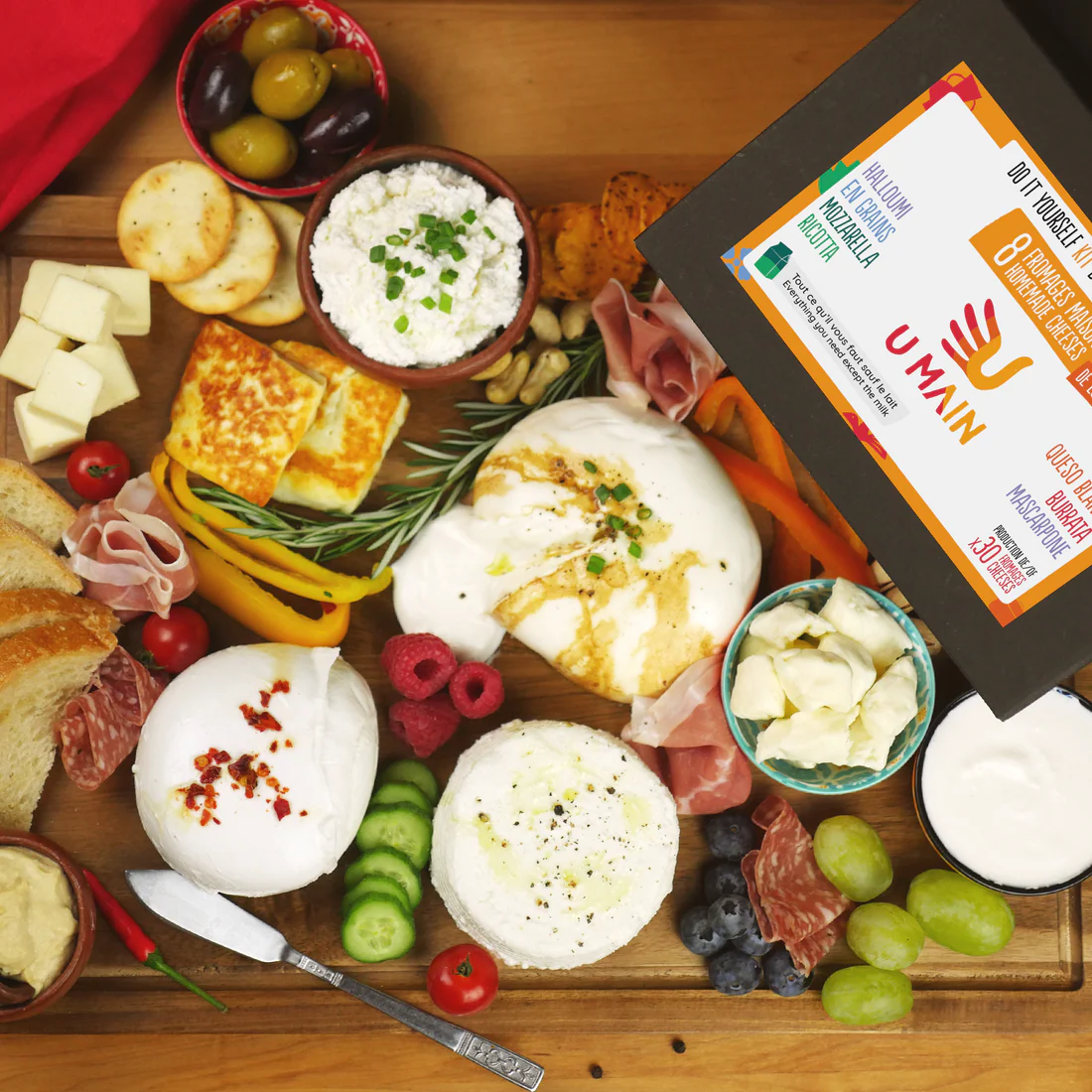 DIY Cheese Kit – 8 cheeses