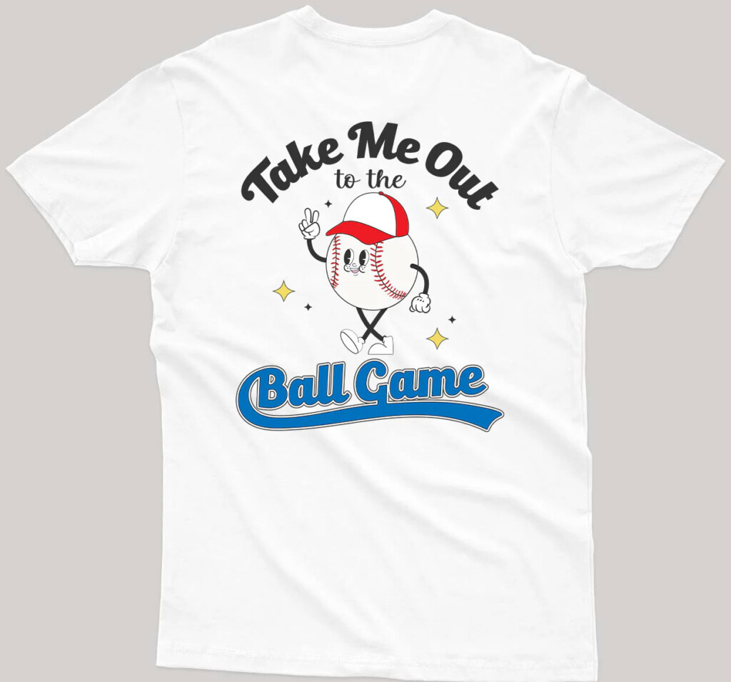 t-shirt take me out to the ball game