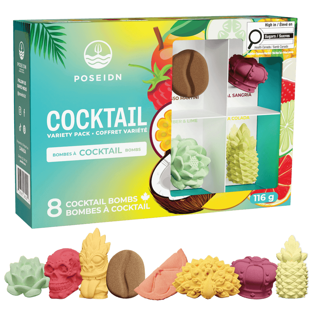 Cocktail bomb Gift Box for DYI drinks