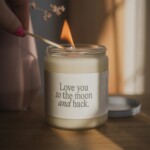 Personalized Candle - Custom Message