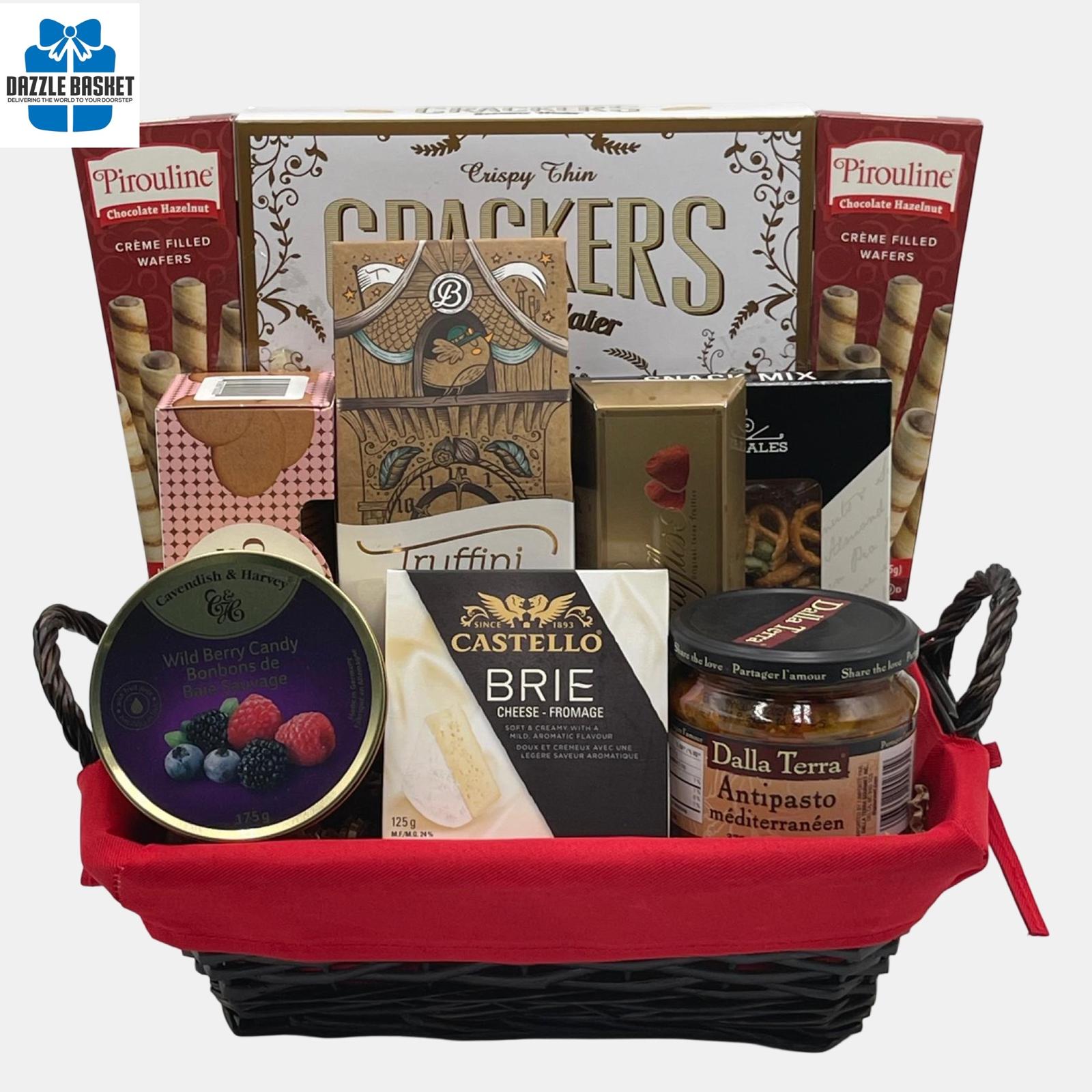 Gourmet Gift Basket: Gourmet Square