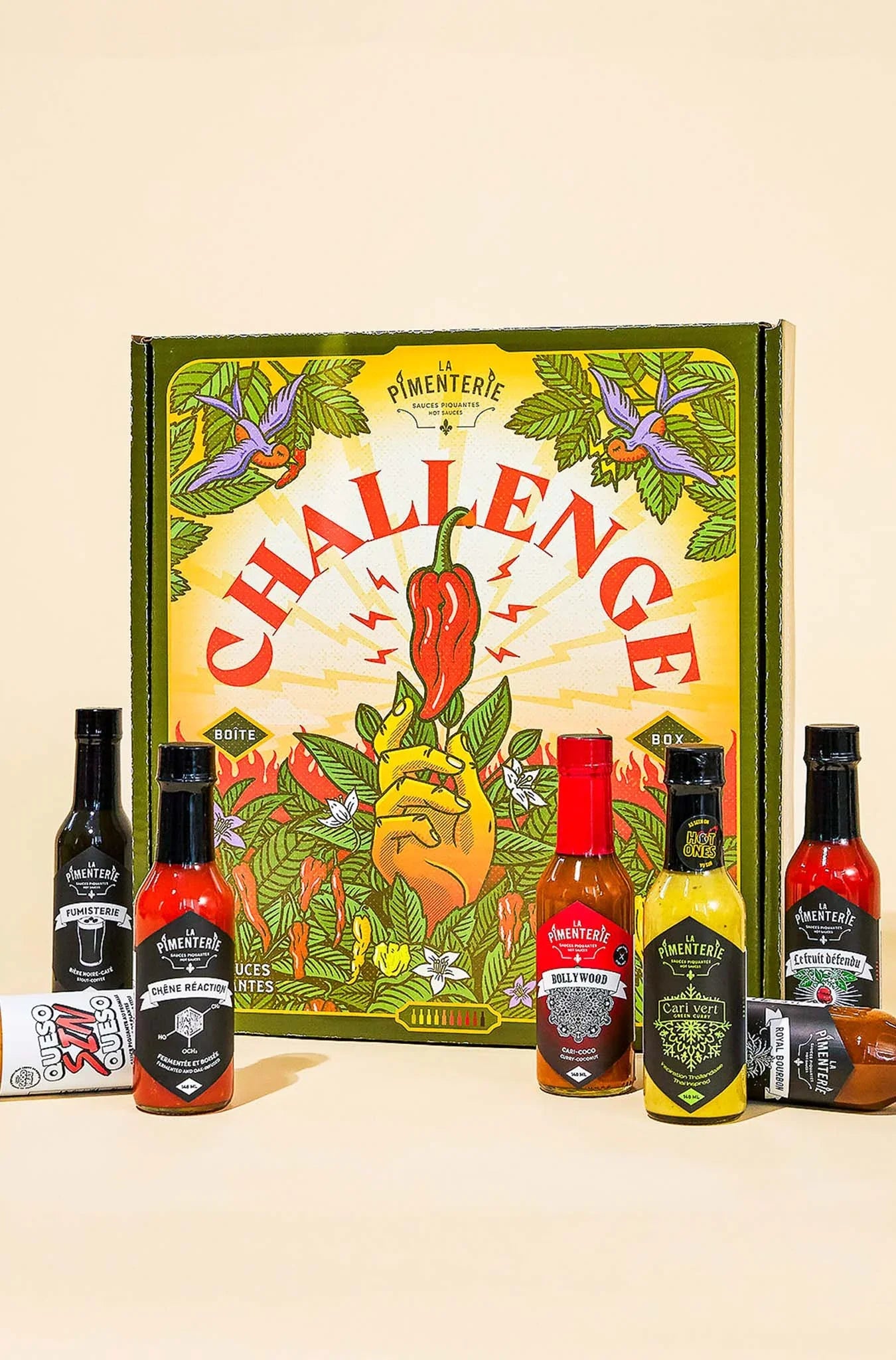 Hot Sauces Challenge Box