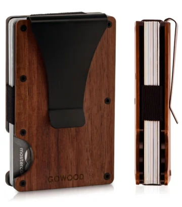 Wood wallets / card holders