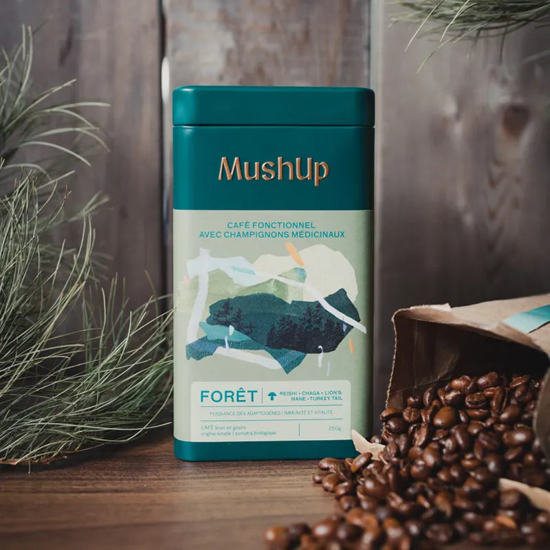 MushUp Forêt Adaptogenic Whole Bean Coffee
